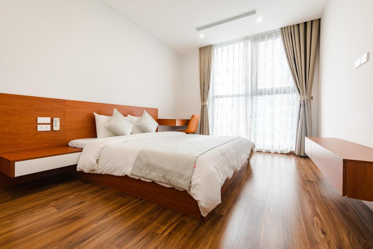 Five Star Westlake 1St-4Th Floors Hotel & Serviced Apartment Hanói Exterior foto A bedroom in a hotel